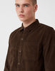 Barbour x Wood Wood Fidra Cord Shirt - Olive
