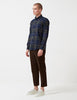 Barbour Blane Checked Shirt - Forest Blue