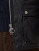 Barbour x Wood Wood Souter Wax Jacket - Black