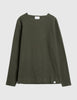 Norse Projects Godtfred Long Sleeve T-Shirt - Dried Olive