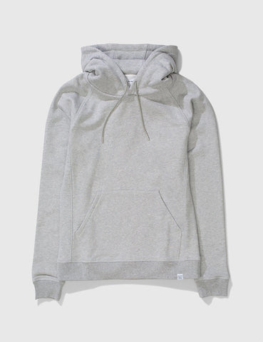 Norse Projects Ketel Hooded Sweatshirt - Light Grey