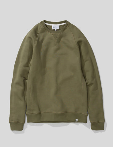 Norse Projects Ketel Sweatshirt - Lichen Green