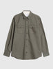 Norse Projects Villads Twill Shirt - Dried Olive