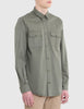 Norse Projects Villads Twill Shirt - Dried Olive