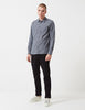 Norse Projects Hans Mouline Shirt - Mouse Grey