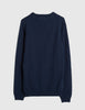 Norse Projects Birnir Texture Knit - Navy Blue