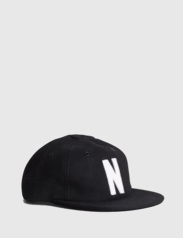 Norse Projects Norse Wool Cap - Black