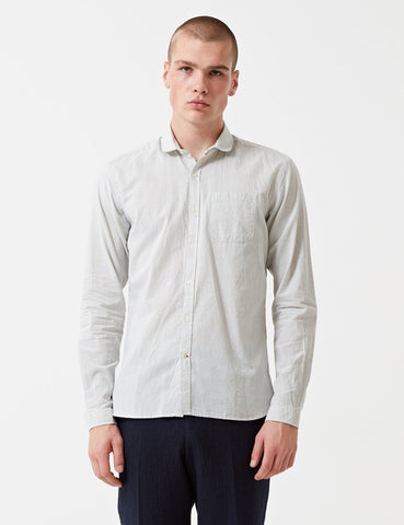 Oliver Spencer Eton Collar Shirt - Farner Cream