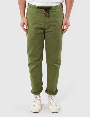 Bleu De Paname Suedois Trousers - Olive Green