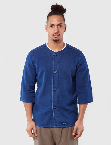 Bleu De Paname Baseball Shirt - Indigo Blue