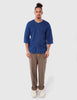 Bleu De Paname Baseball Shirt - Indigo Blue