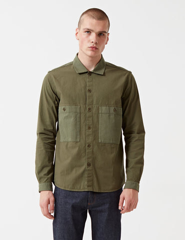 YMC Doc Savage Shirt - Olive