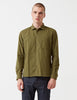 YMC Curtis Oxford Shirt - Olive