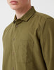 YMC Curtis Oxford Shirt - Olive