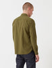 YMC Curtis Oxford Shirt - Olive