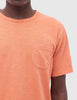 YMC Wild Ones Pocket T-Shirt - Orange
