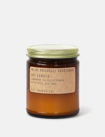 P.F. Candle Co. Soy Candle - Patchouli Sweetgrass