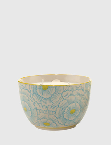 Paddywax Boheme Ceramic Bowl Candle (12.5oz) - Jasmine & Bamboo
