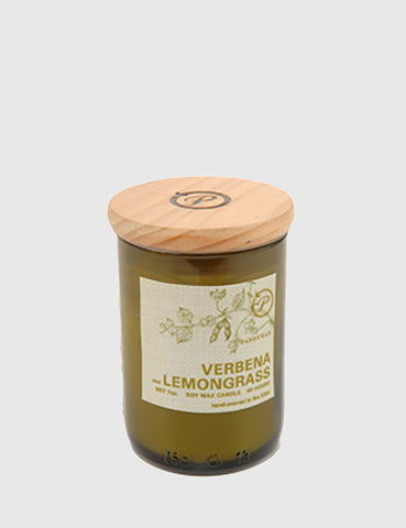 Paddywax ECO Green Candle (8oz) - Verbena & Lemongrass