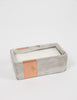 Paddywax Urban Concrete Rectangle Candle (8oz) - Bergamot & Mahogany