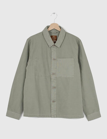 Satta Utility Shirt - Stone Green