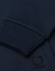 Fred Perry x Raf Simons Sweat Bomber Jacket - Dark Navy