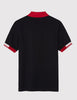 Fred Perry x Raf Simons Tipped Cuff Pique Shirt - Black