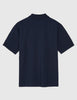 Fred Perry x Raf Simons Short Sleeve Rib Pique Shirt - Dark Navy