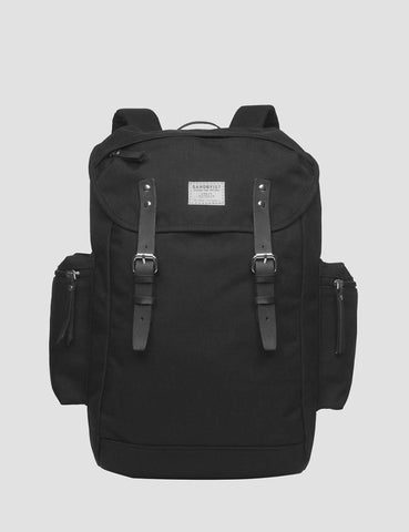 Sandqvist Lars Goran Backpack (Canvas) - Black