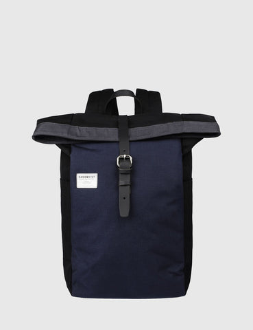 Sandqvist Silas Backpack (Canvas) - Blue