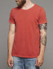 Suit Bart Sun Bleached T-Shirt - Dusty Orange