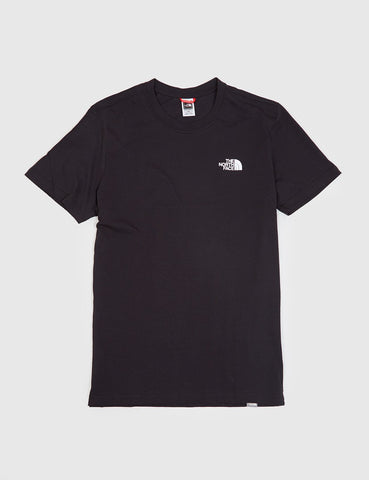 North Face Red Box T-Shirt - Black