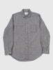 Portuguese Flannel Teca Shirt - Light Grey