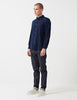 Portuguese Flannel Teca Shirt - Navy