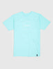 Huf Box Logo Puff T-Shirt - Celadon Green