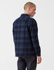 A.P.C. 50S Check Overshirt - Marine Blue tshirt