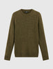 A.P.C. Salford Pull Knit Jumper - Khaki Green